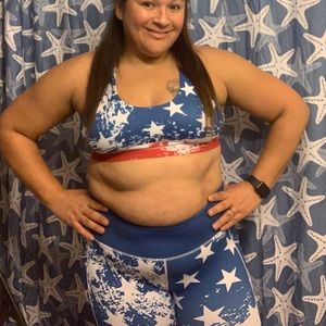 CVG Stars and Stripes Sports bra.